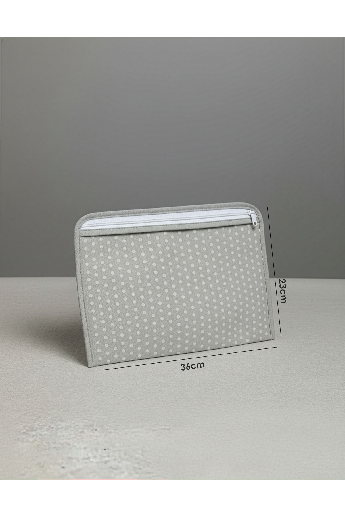 6'LI SET Gri Puantiyeli Valiz İçi Düzenleyici & Organizer 6 Parça