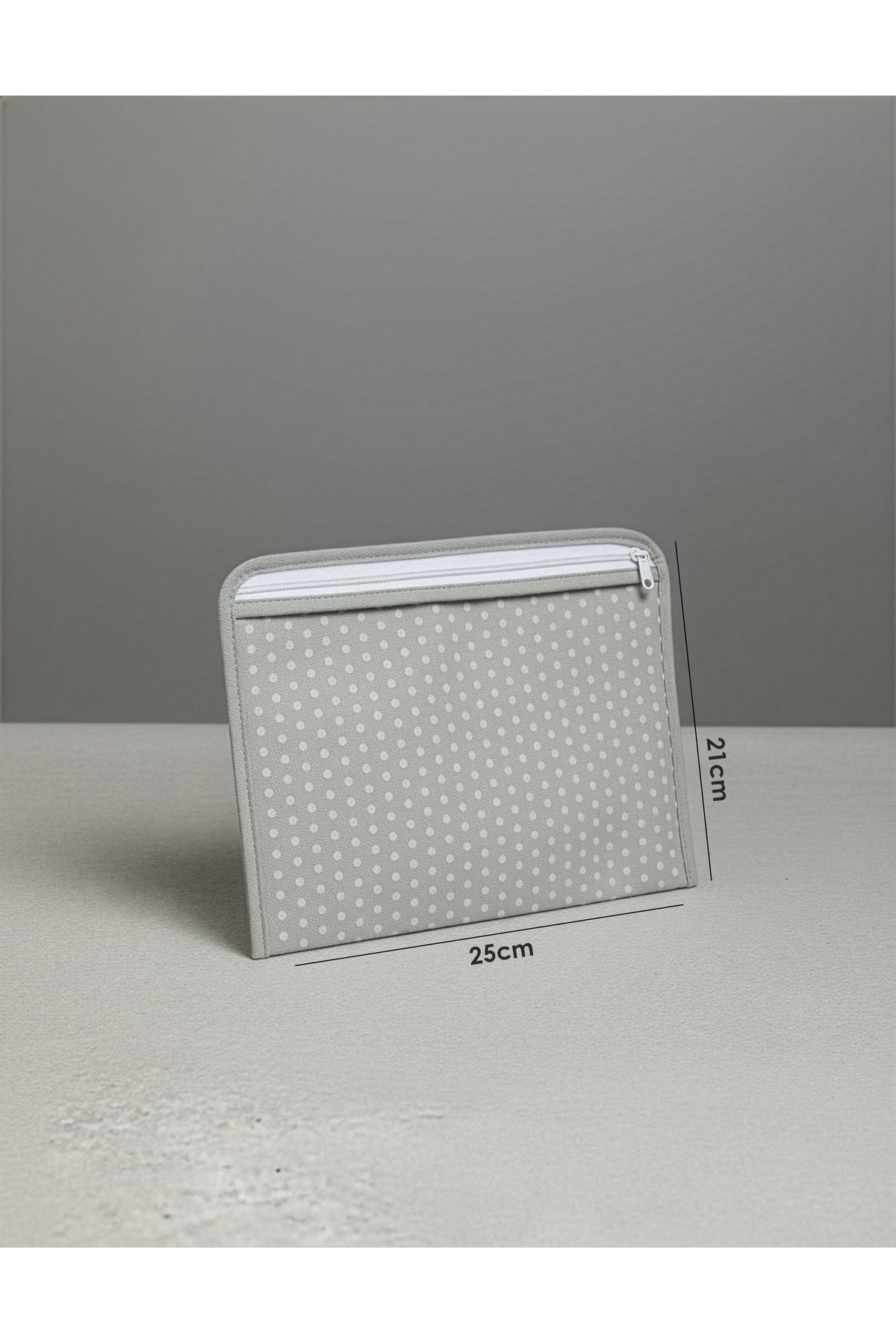 6'LI SET Gri Puantiyeli Valiz İçi Düzenleyici & Organizer 6 Parça