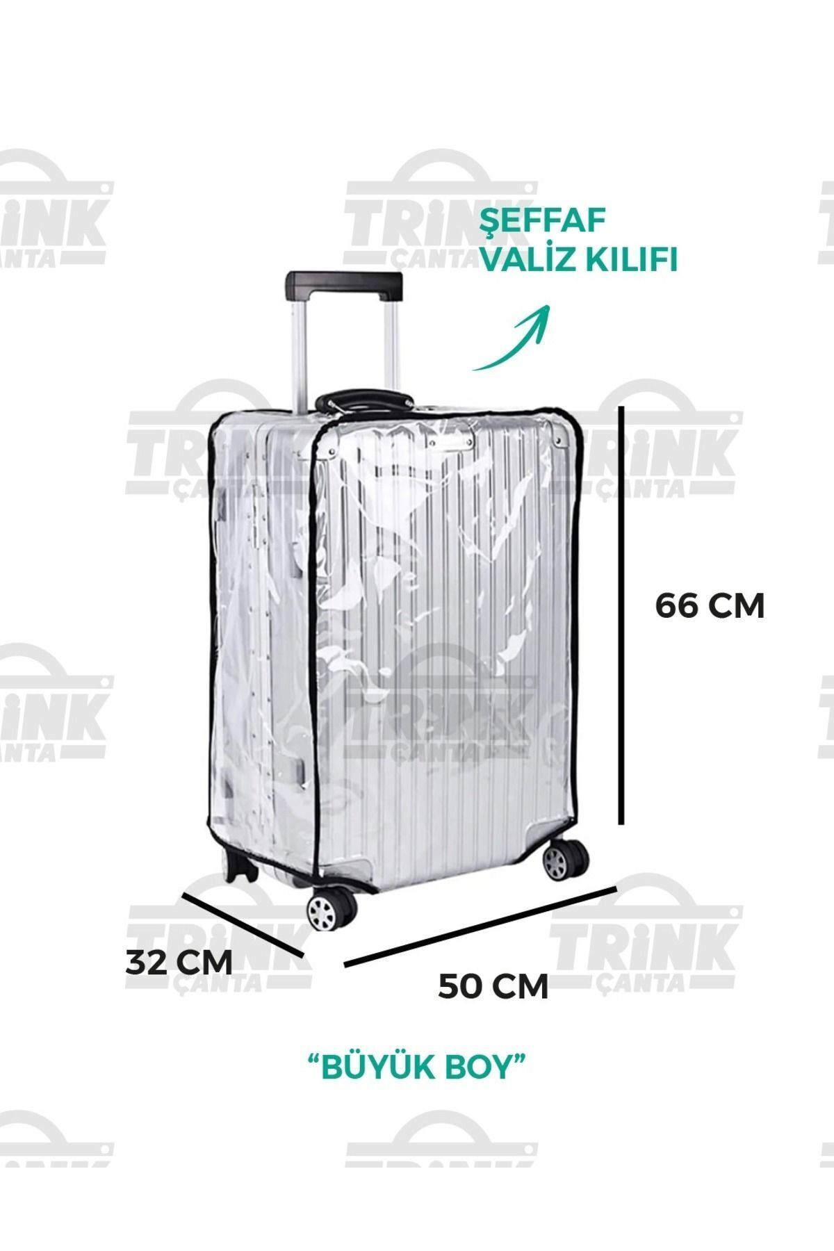 Şeffaf Bavul ve Valiz Kılıfı