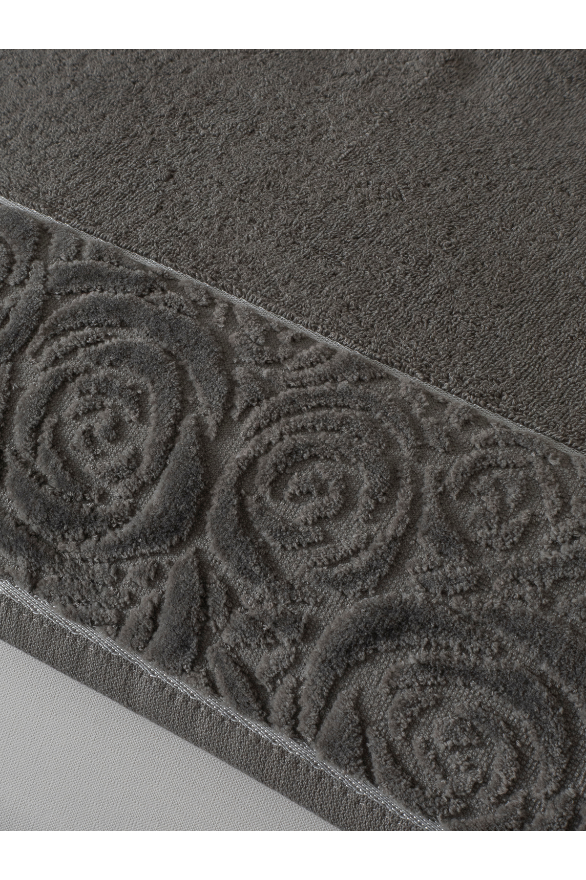 2 Adet 100x150 cm %100 Pamuk Banyo Havlusu Kabartma Desenli Yumuşak Emici Kalın Dokulu