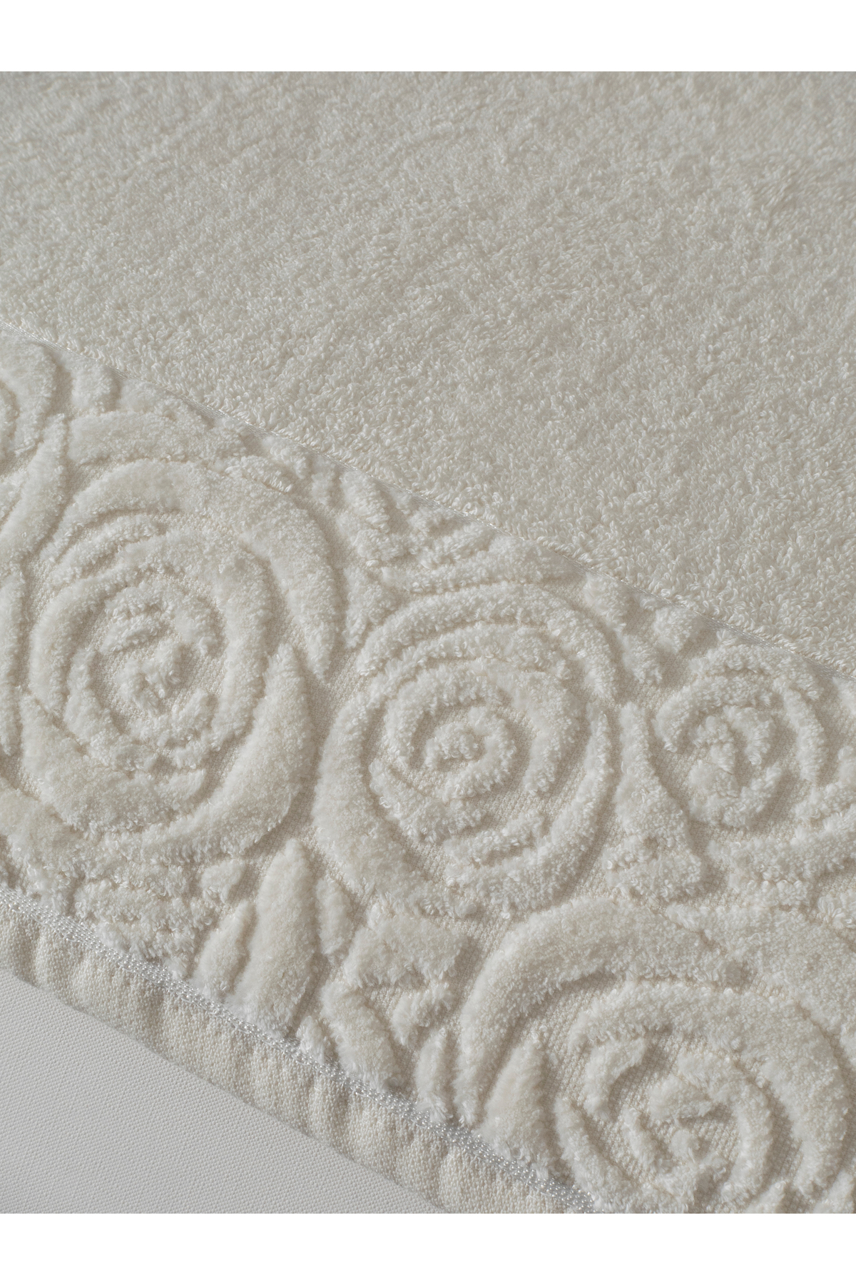 2 Adet 100x150 cm %100 Pamuk Banyo Havlusu Kabartma Desenli Yumuşak Emici Kalın Dokulu