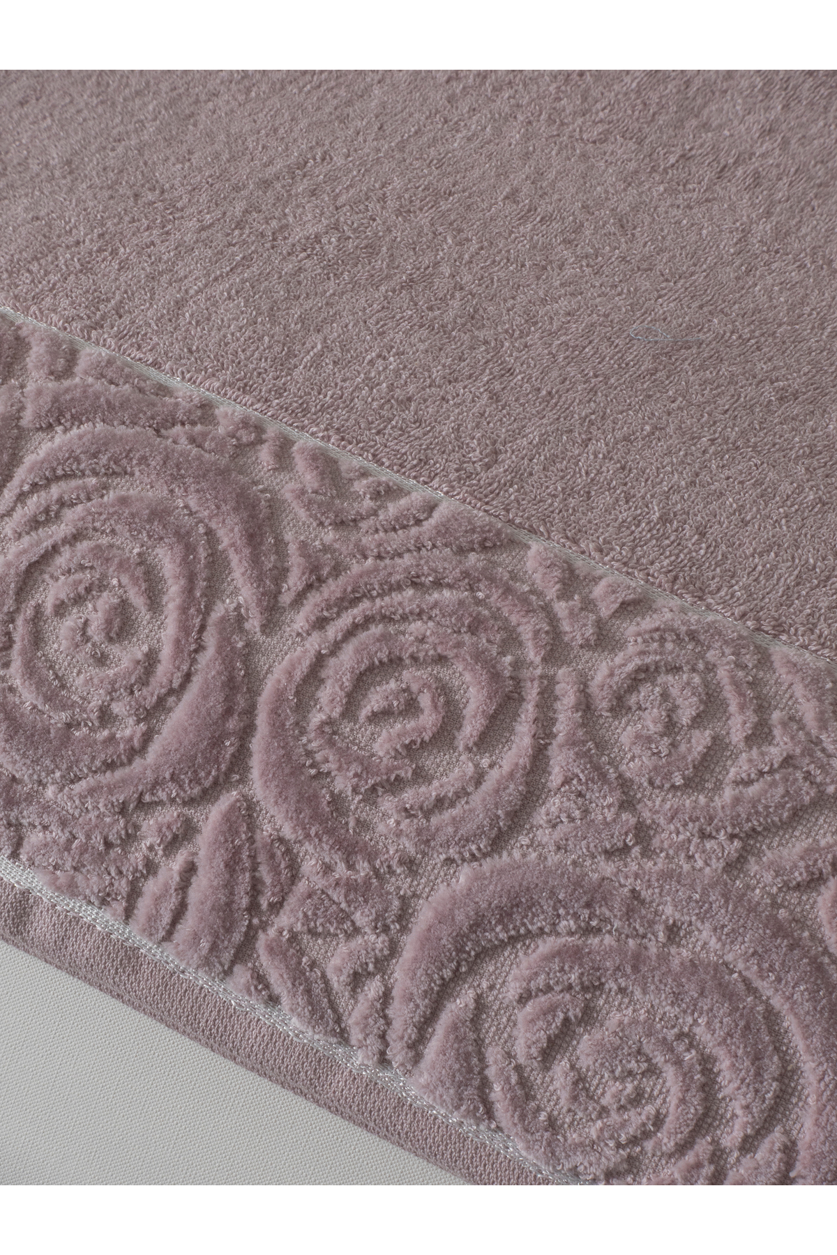 2 Adet 100x150 cm %100 Pamuk Banyo Havlusu Kabartma Desenli Yumuşak Emici Kalın Dokulu