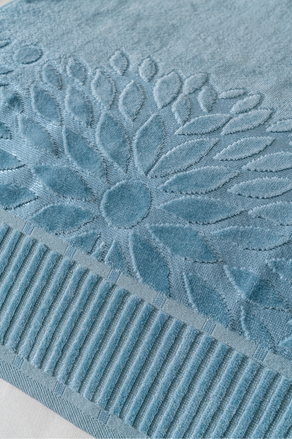 6'lı Güneş Desen 50x90 cm %100 Pamuk El Yüz Havlu Seti Yumuşak Dokulu Yüksek Emicilik