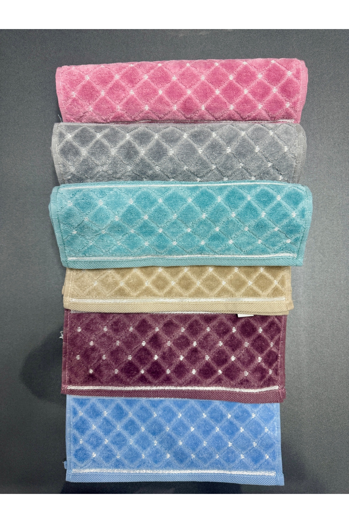 30x50 cm 6'lı Mutfak Havlusu %100 Organik Pamuk Yumuşak Doku Yüksek Emiş Gücü En