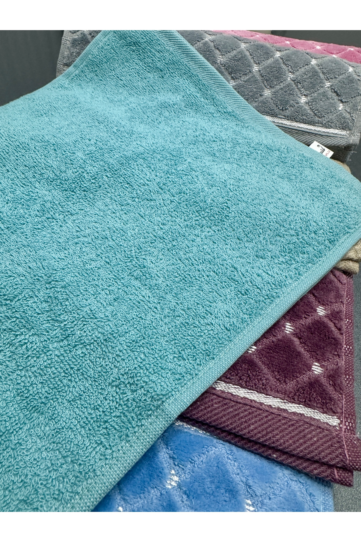 30x50 cm 6'lı Mutfak Havlusu %100 Organik Pamuk Yumuşak Doku Yüksek Emiş Gücü En