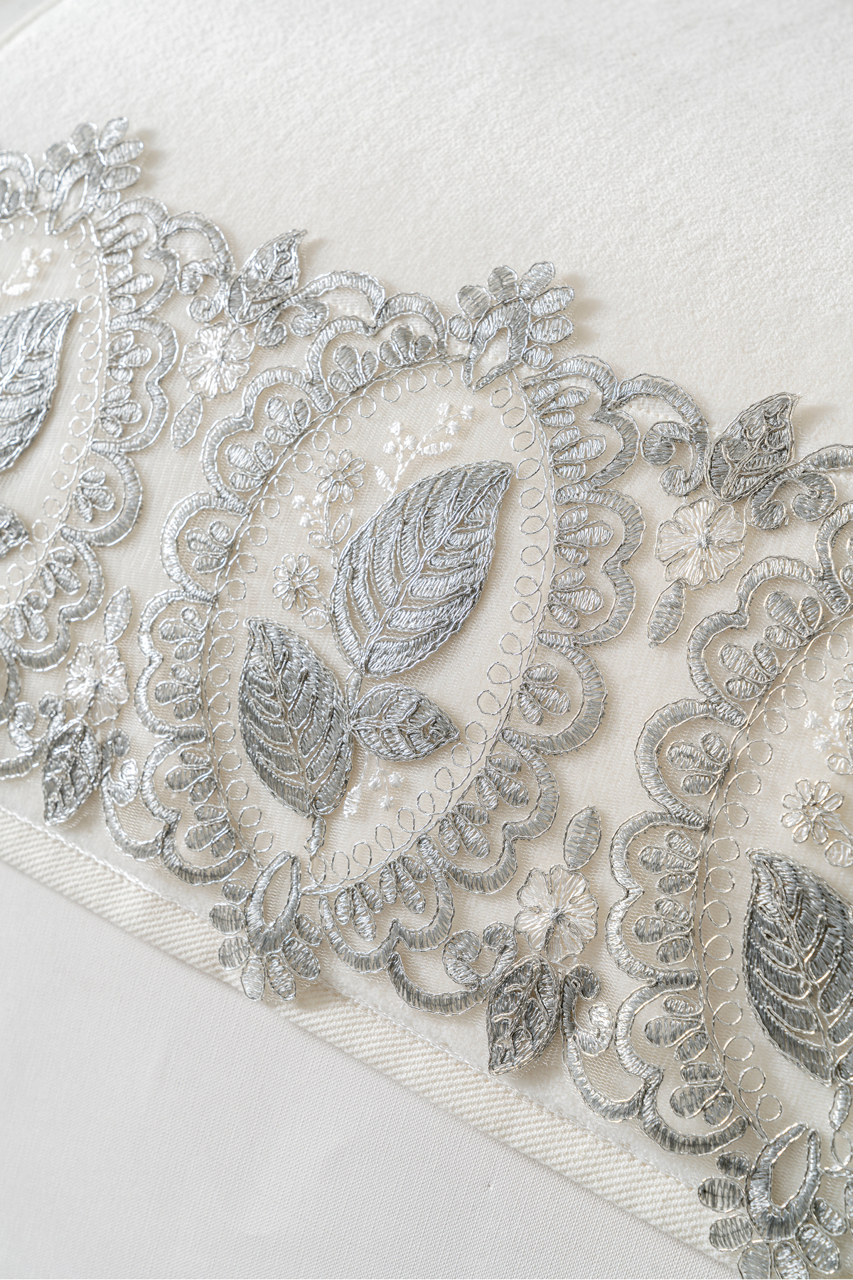 3'lü Çeyizlik Premium Havlu Seti Yaprak Desenli 50x90 cm %100 Pamuk Kadife