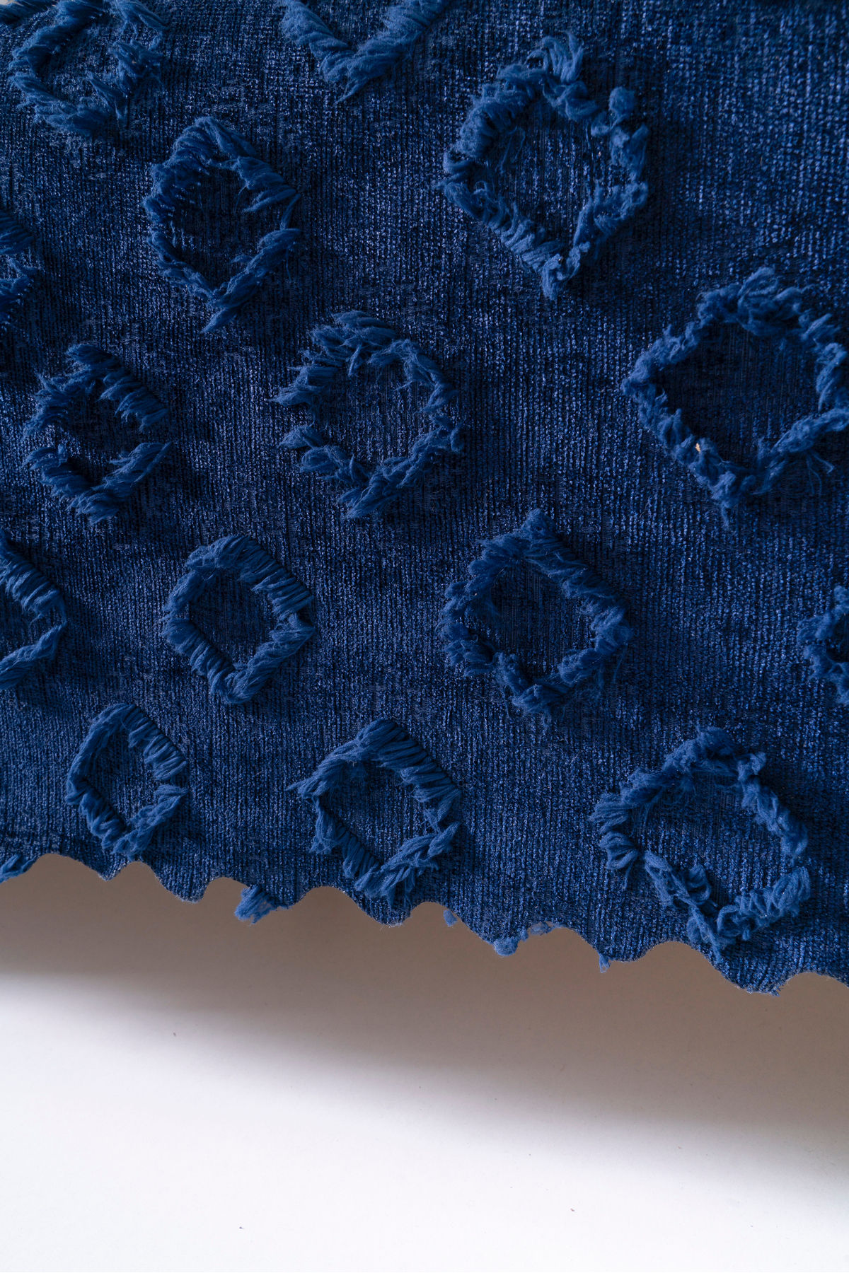 LACİVERT Koltuk Örtüsü 175x215 cm Çekyat Örtüsü Premium Şönil Jakar Kumaş Kaydırmaz, Yıkanabilir