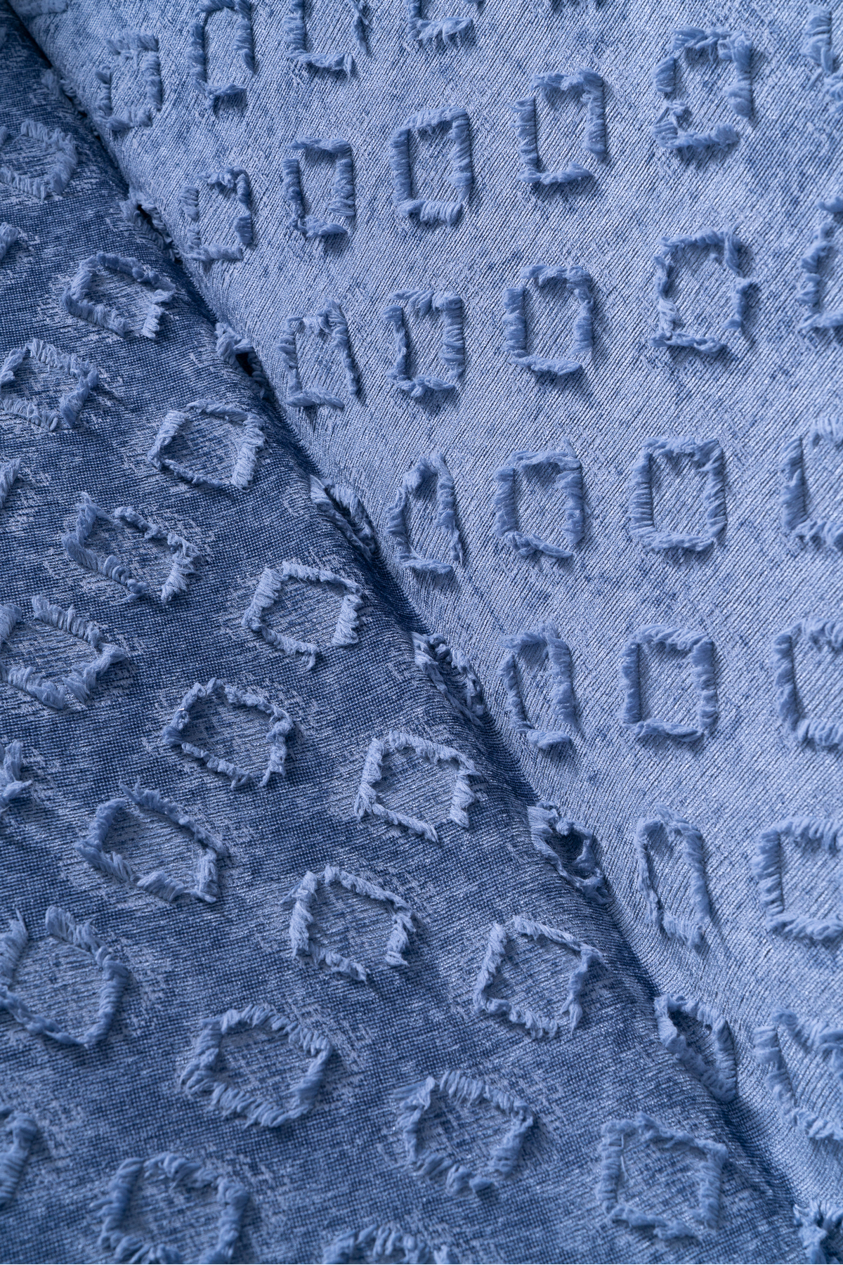 İndigo Mavi Koltuk Örtüsü 175x215 cm Çekyat Örtüsü Premium Şönil Jakar Kumaş Kaydırmaz, Yıkanabilir